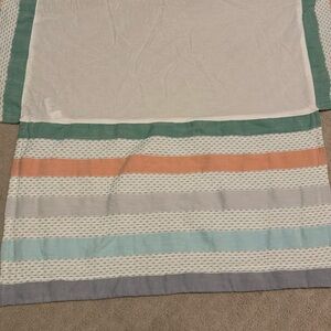 Pottery Barns Kids crib skirt